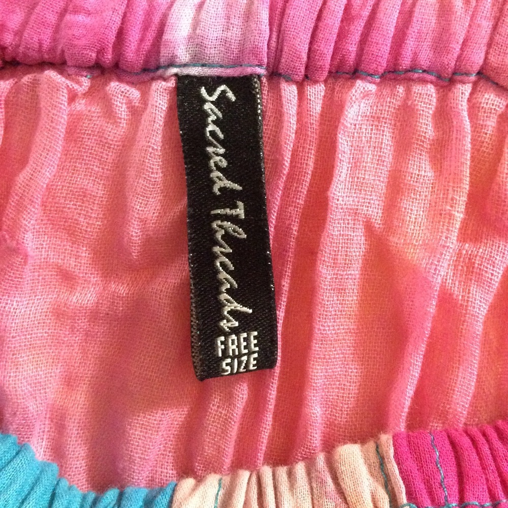 Sacred Threads free size tie dyed skirt - Picture 3 of 4